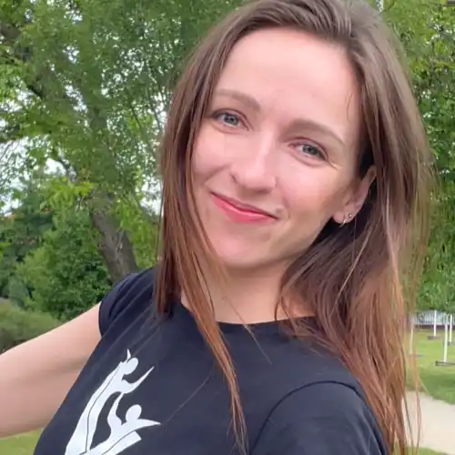 Zdjęcie animatorki, Asi Niemyskiej